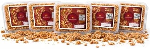 BalGokul Foods Peanut Chikki Indian Sweets Protein Brittle 900g