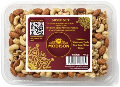 BalGokul Foods Mixed Nuts Healthy Indian Snacks Mix 400g