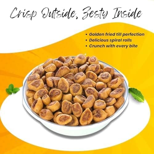 BalGokul Foods Poona Bhakarwadi Indian Namkeen Crispy Maharashtrian 900g thumbnail 3