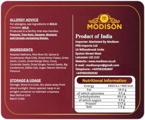 BalGokul Foods Roasted Makhana Healthy Snacks Peri Peri 80g alternate image