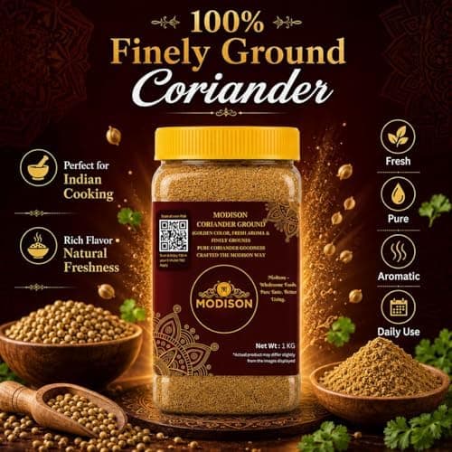 BalGokul Foods Coriander Ground Powder Indian Spices Pure Dhania 2KG thumbnail 4