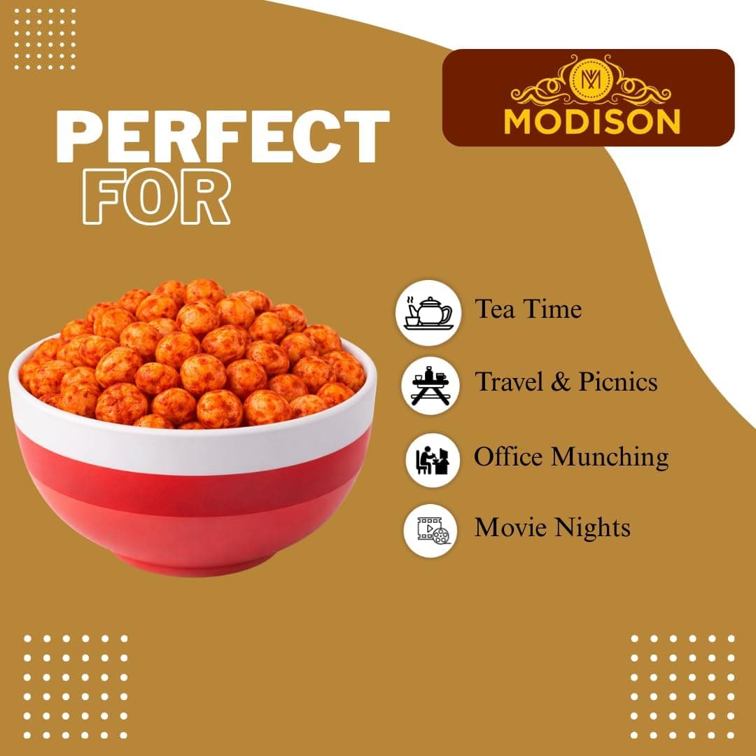 BalGokul Foods Roasted Makhana Healthy Snacks Tangy Tomato 80g thumbnail 12