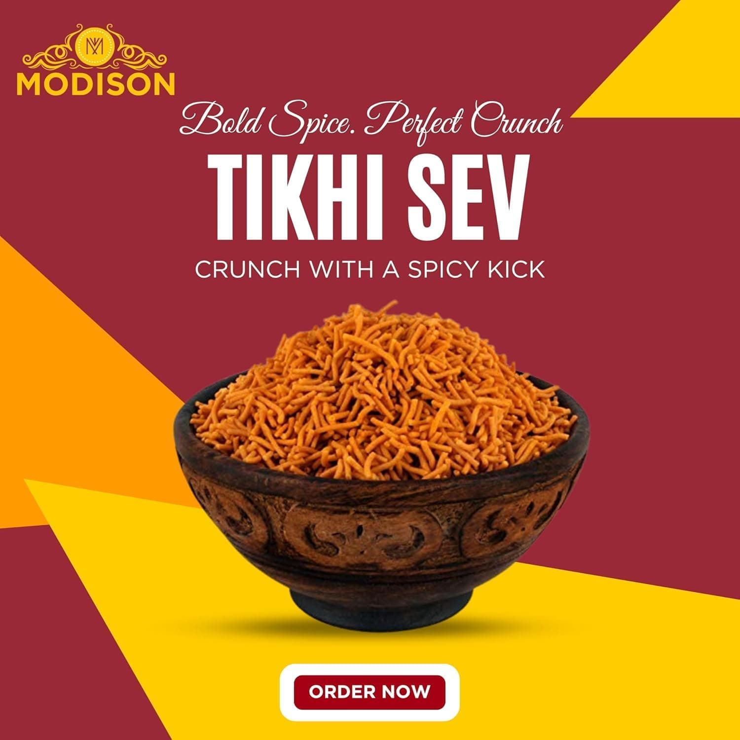 BalGokul Foods Tikhi Sev – Spicy & Crispy Authentic Gujarati Namkeen | Teekha Gathiya Snacks | Traditional Indian Savoury Munchies – 900g (Pack of 5) thumbnail 12