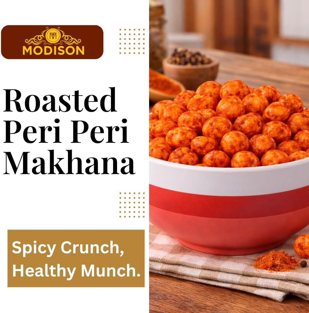 BalGokul Foods Roasted Makhana Healthy Snacks Peri Peri 80g thumbnail 12