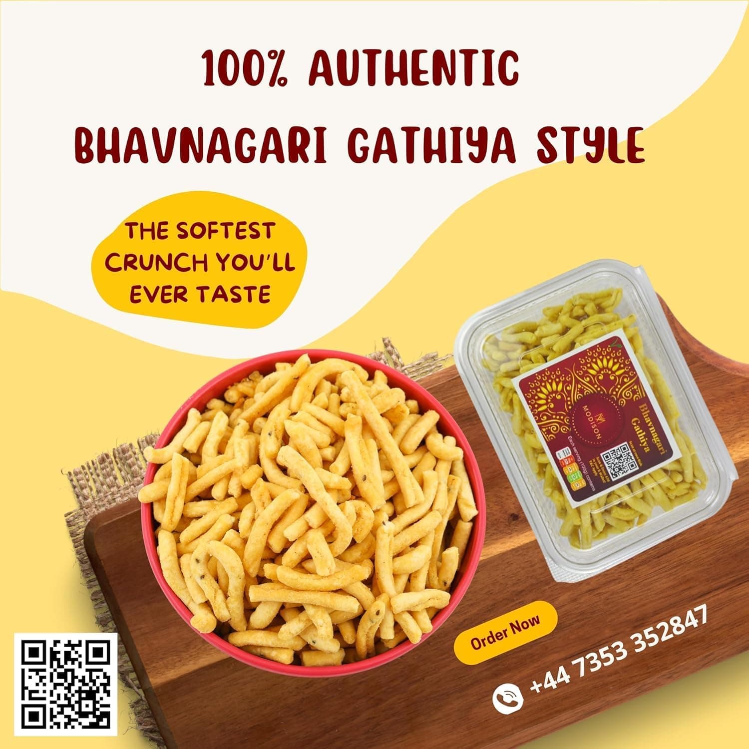 BalGokul Foods Bhavnagari Gathiya Indian Crispy Snacks 540g thumbnail 10