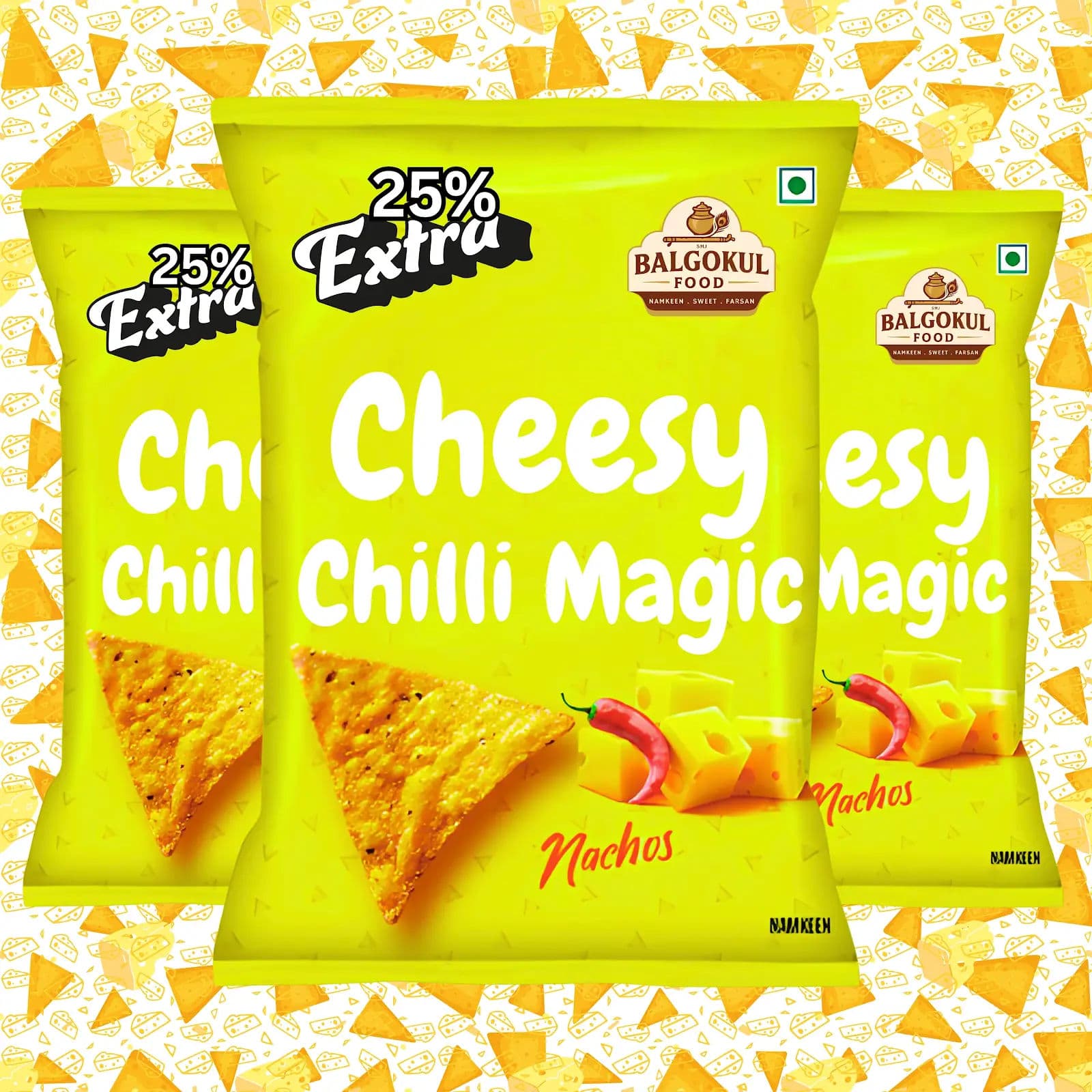 BalGokul Foods Cheesy Chilli Magic Nachos product image 3