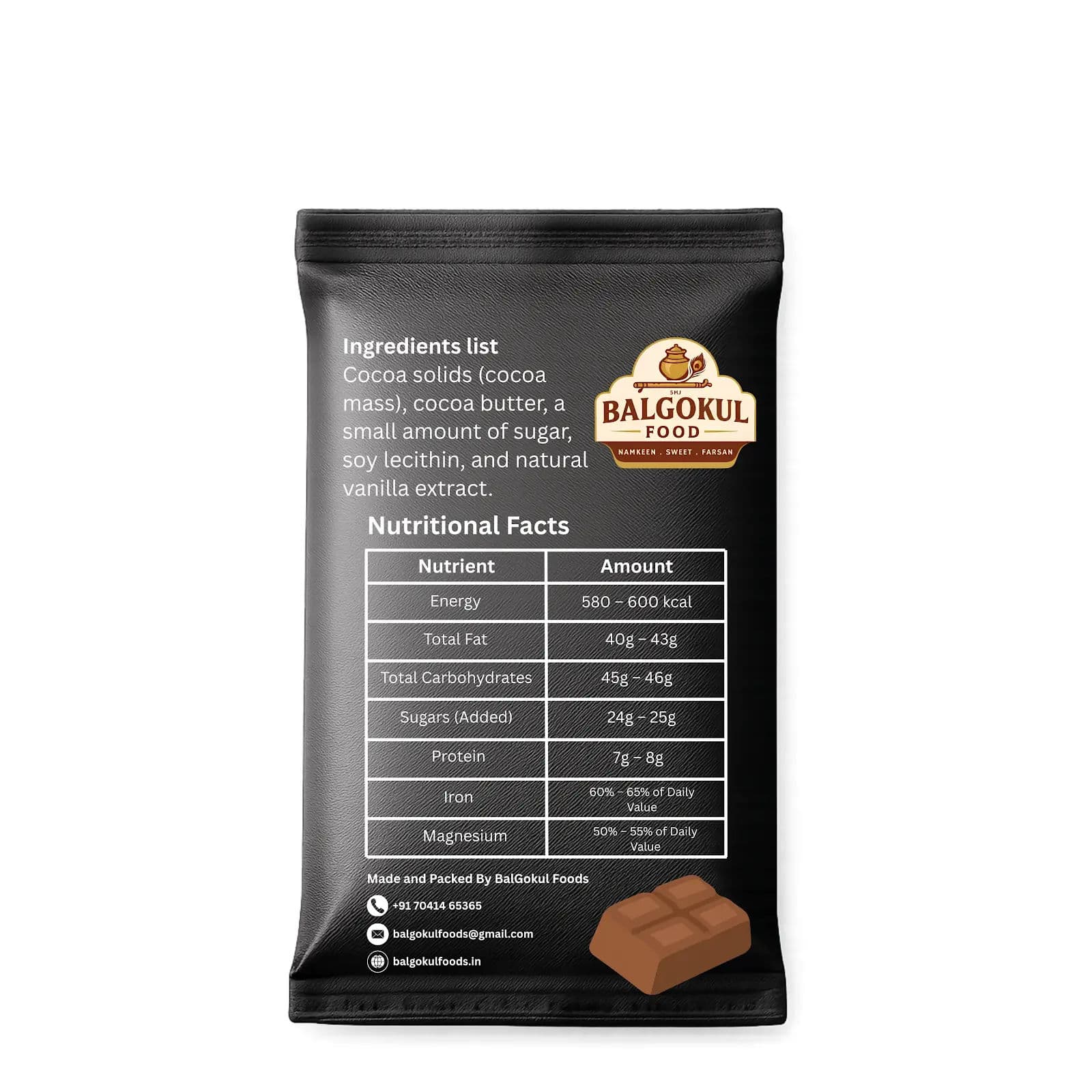 BalGokul Foods Dark Chocolate product image 4