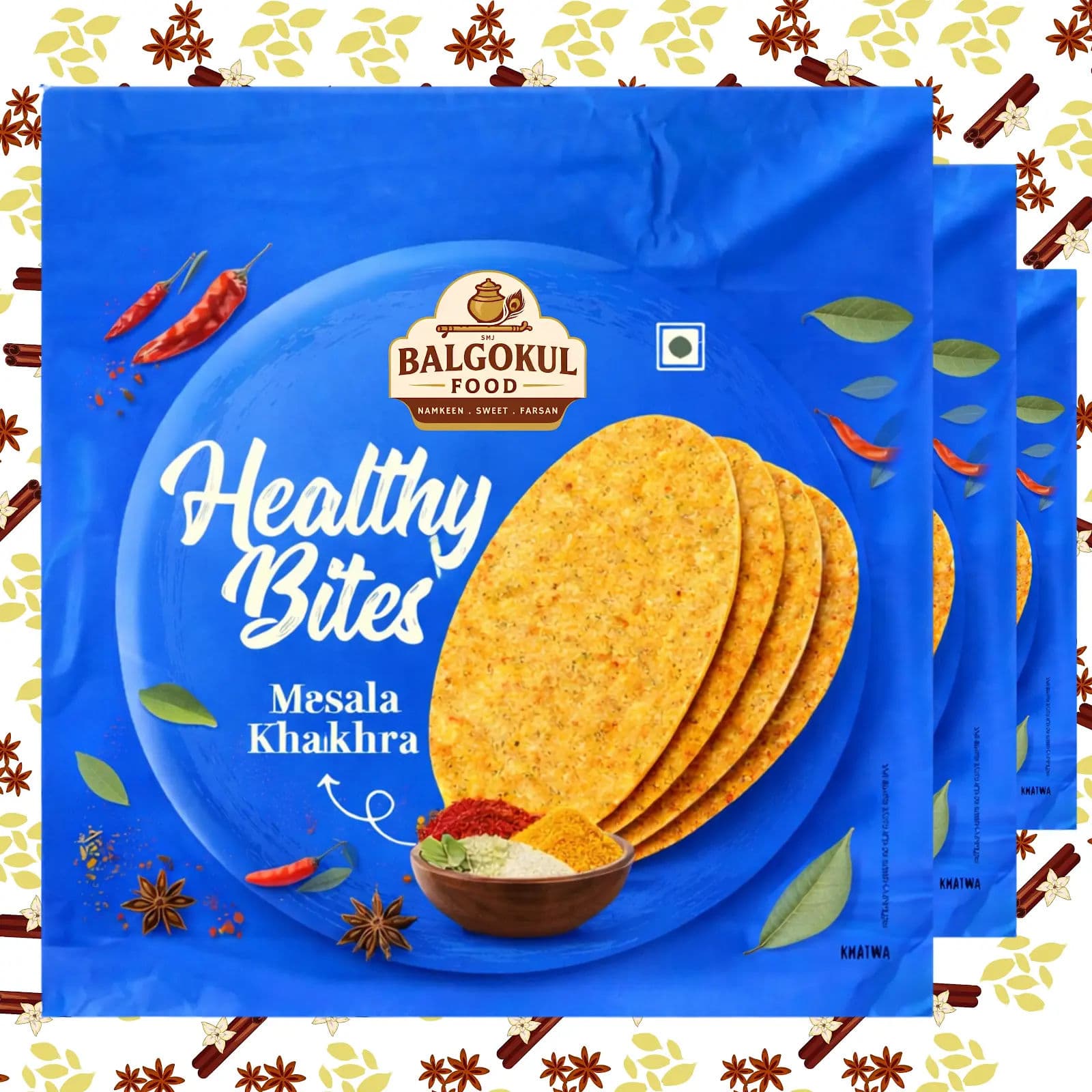 BalGokul Foods Healthy Bites – Masala Khakhra product image 3