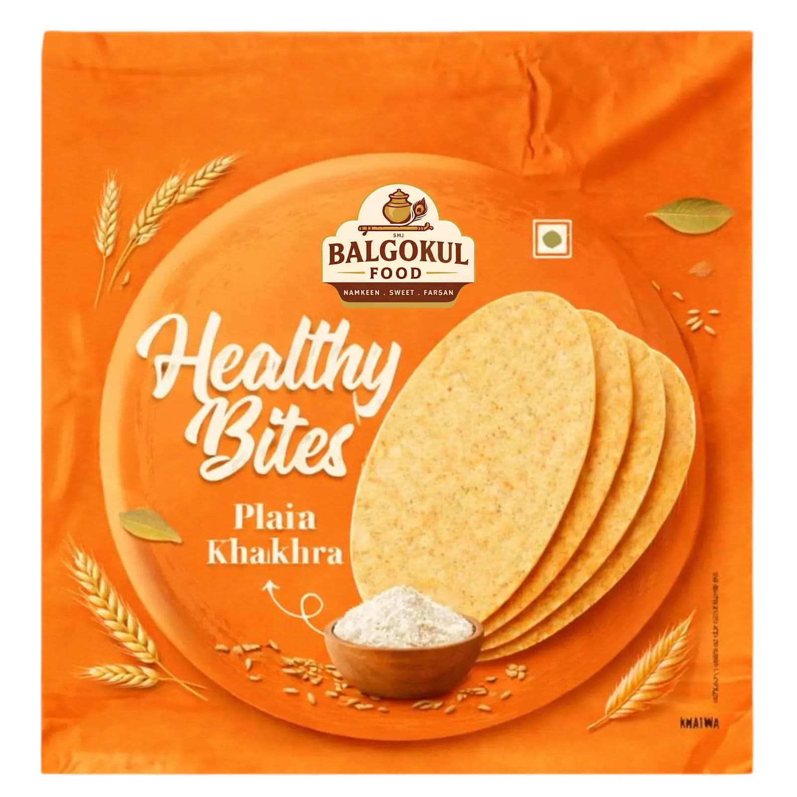 BalGokul Foods Healthy Bites – Plain Khakhra product image 1