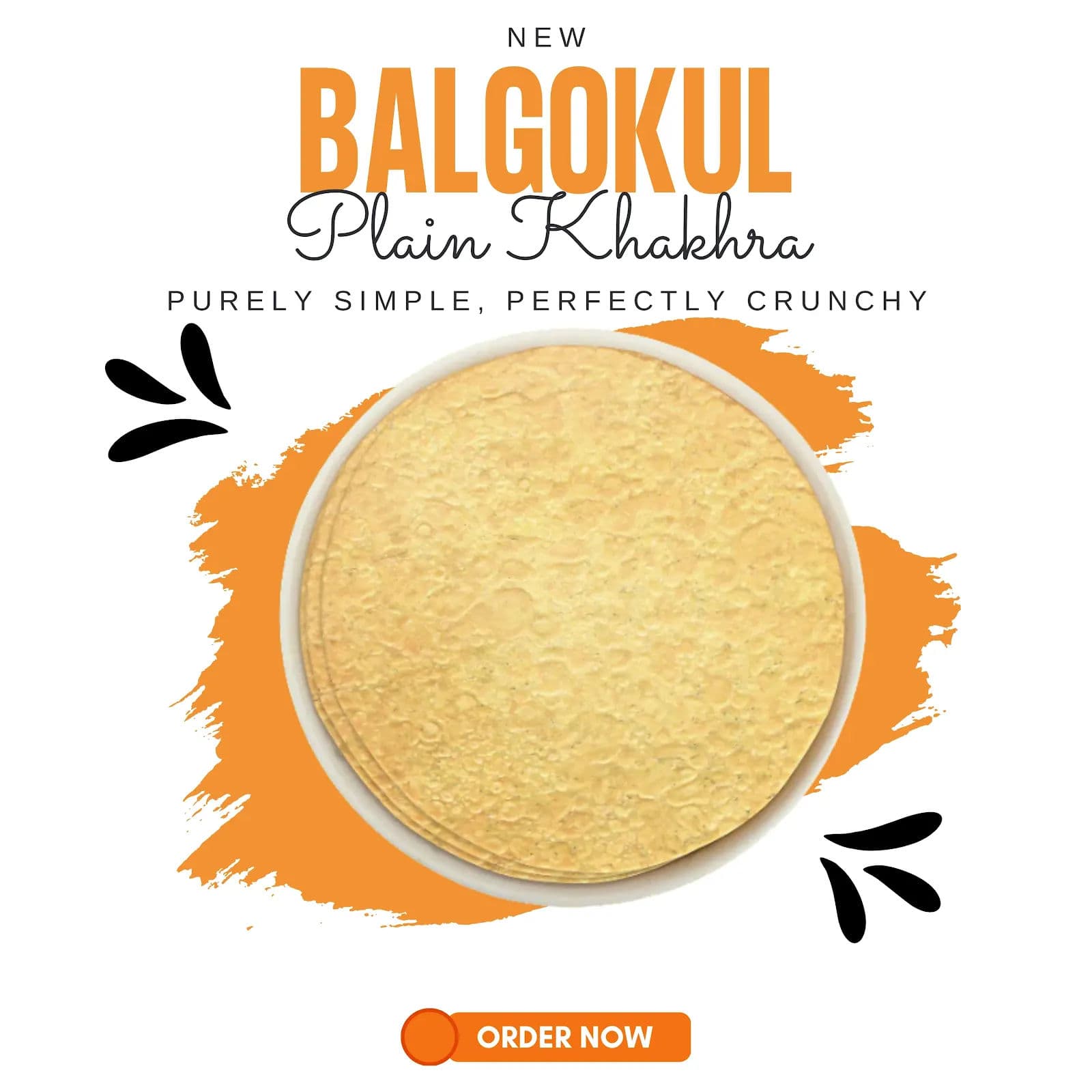 BalGokul Foods Healthy Bites – Plain Khakhra product image 2