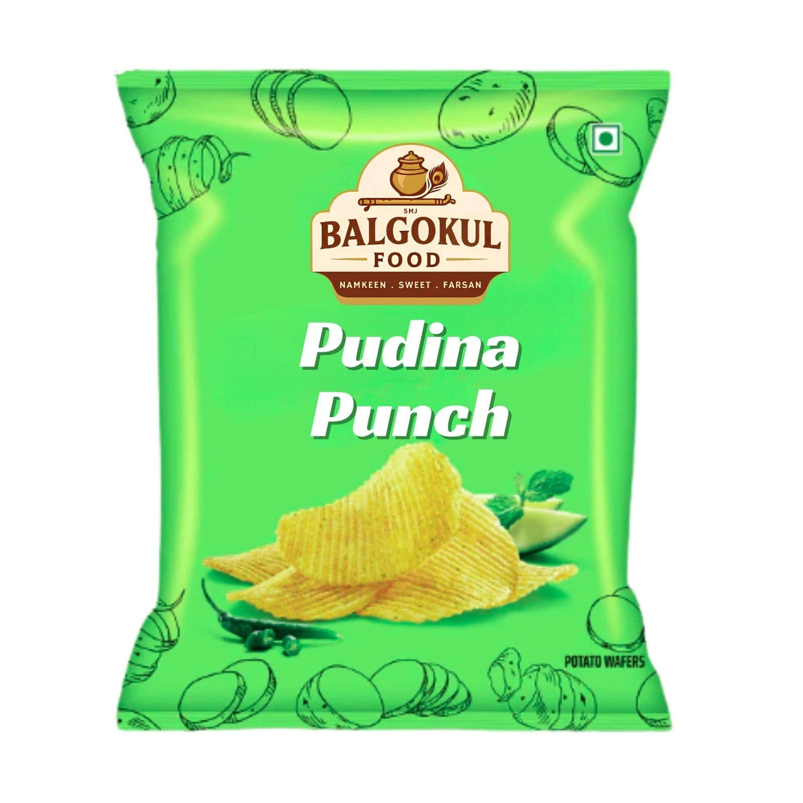 BalGokul Foods Pudina Punch Wafer product image 1