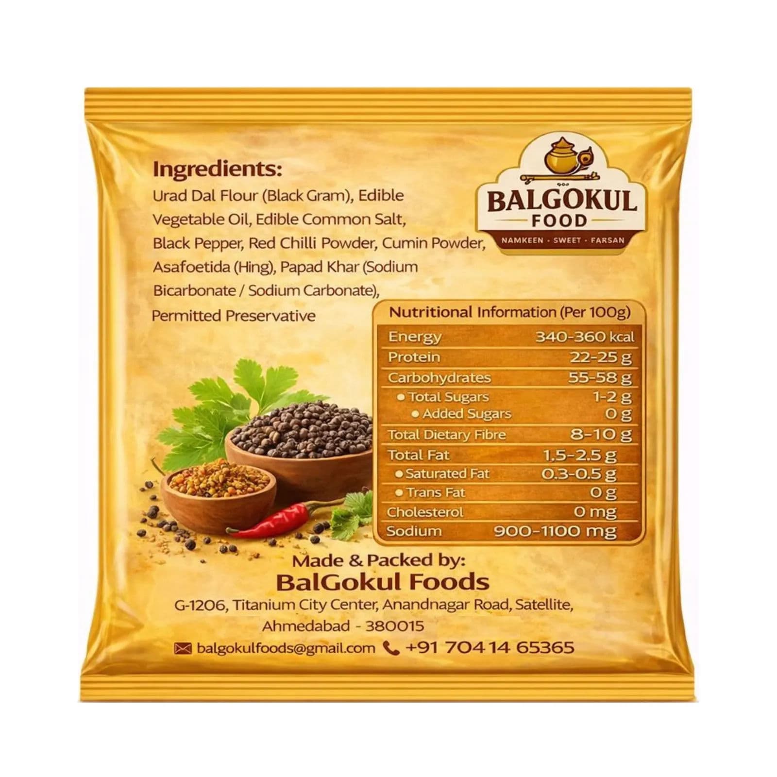 BalGokul Foods – Punjabi Papad product image 4