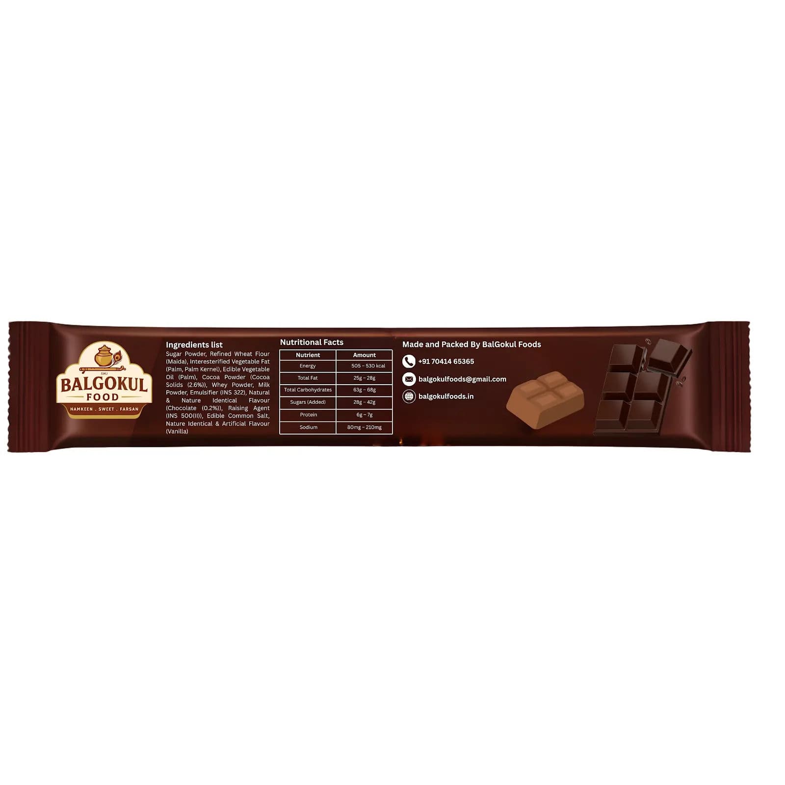 BalGokul Foods Rich Chocolate Cream Wafers product image 4