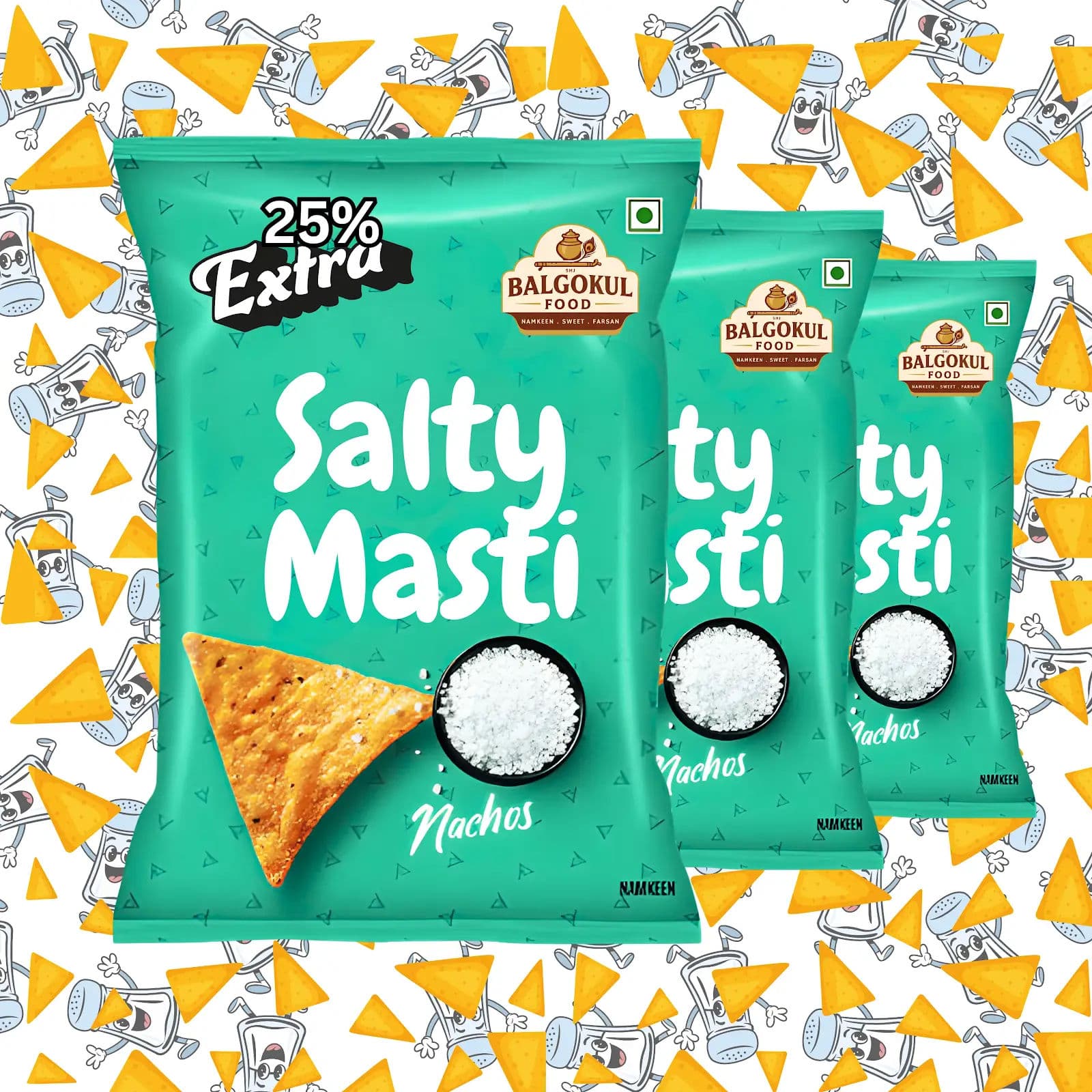 BalGokul Foods Salty Masti Nachos (25% Extra) product image 3