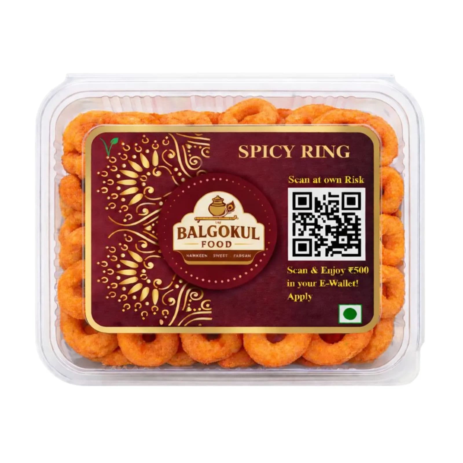 BalGokul Foods Spicy Rings (Chilli Flavour) product image 1