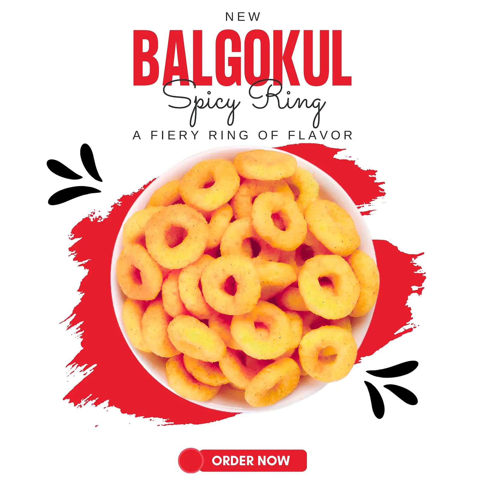 BalGokul Foods Spicy Rings (Chilli Flavour) product image 2