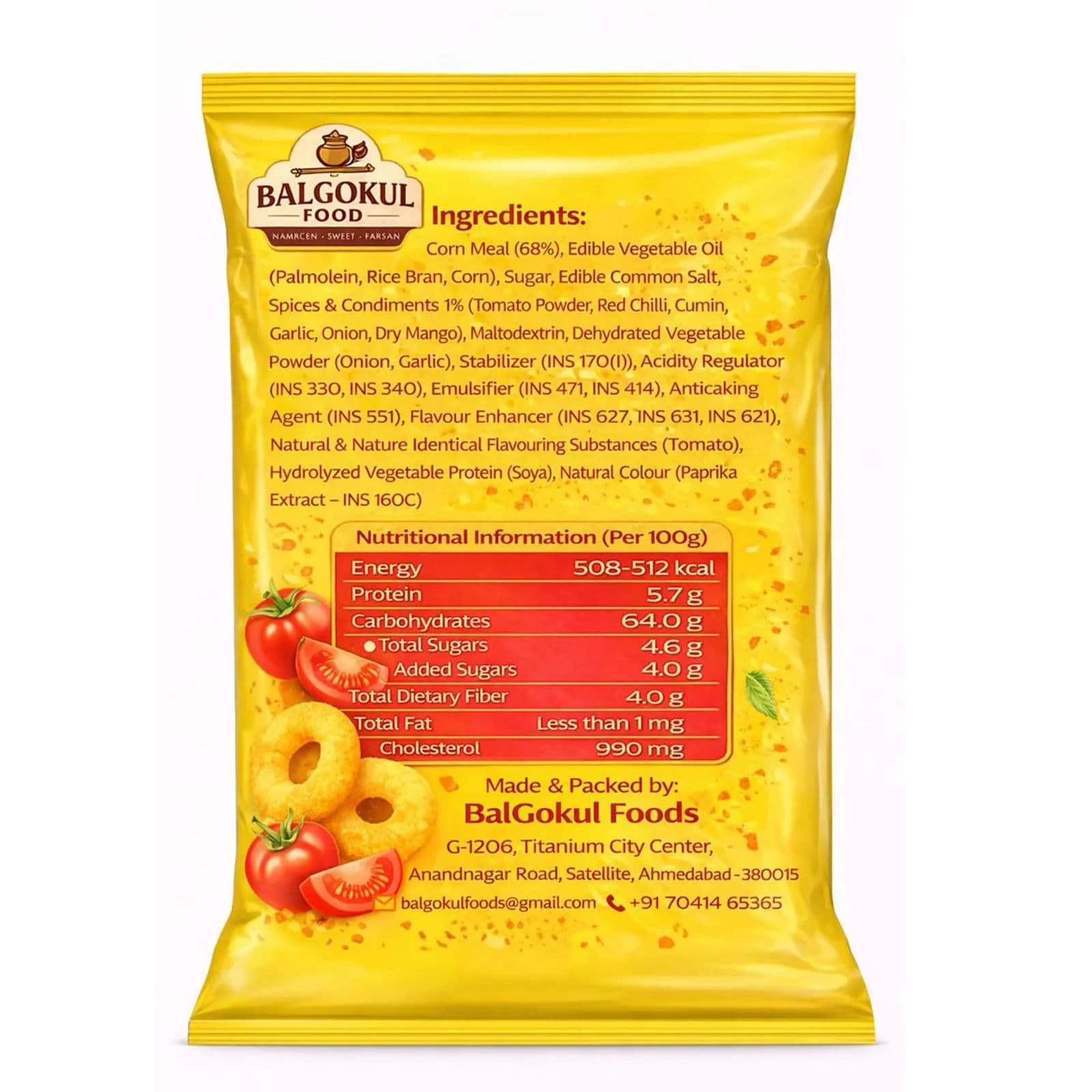 BalGokul Foods Tomato Rings (Tomato Flavour) product image 4