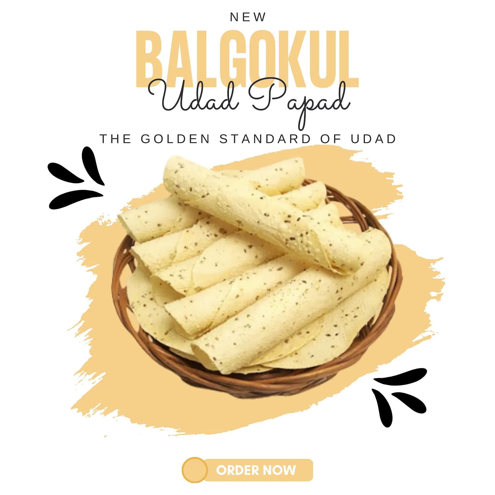 BalGokul Foods – Udad Papad product image 2