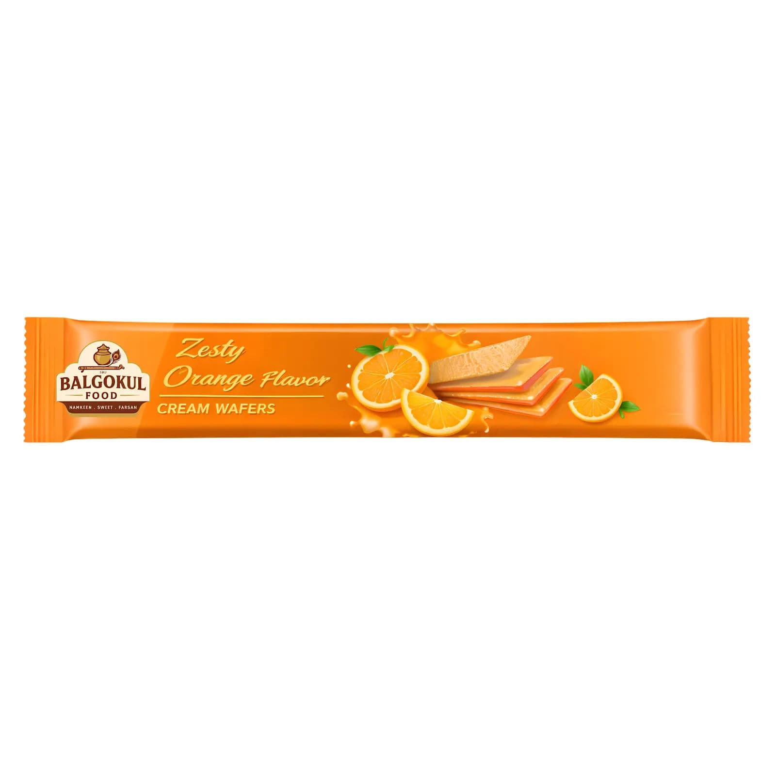 BalGokul Foods Zesty Orange Cream Wafers product image 1