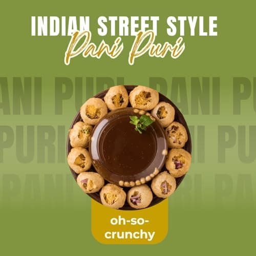 BalGokul Foods Pani Puri Indian Snacks Crispy Golgappa Shells 80pc product image 7
